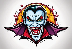 Vampire forearm tattoo design tattoo idea