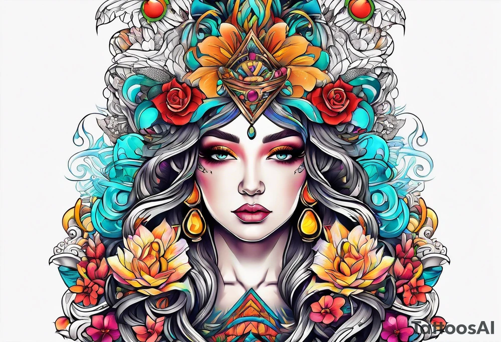 Psychedelics tattoo idea