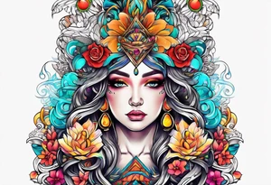 Psychedelics tattoo idea