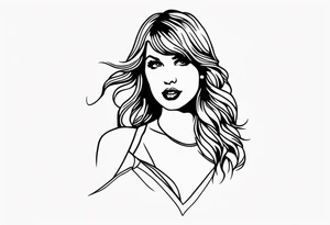 Taylor swift tattoo idea