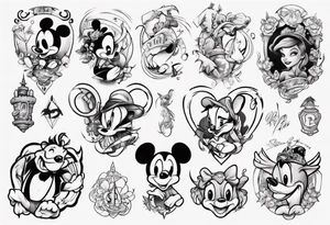 disney tattoo idea
