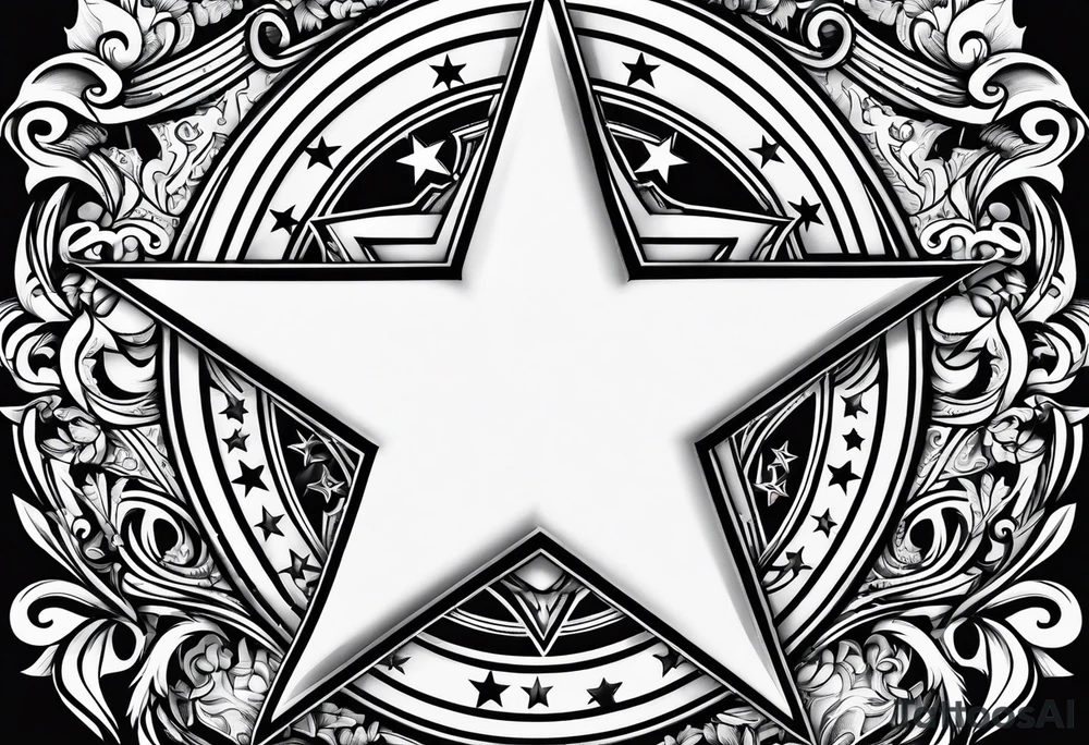 dallas cowboy star tattoo idea
