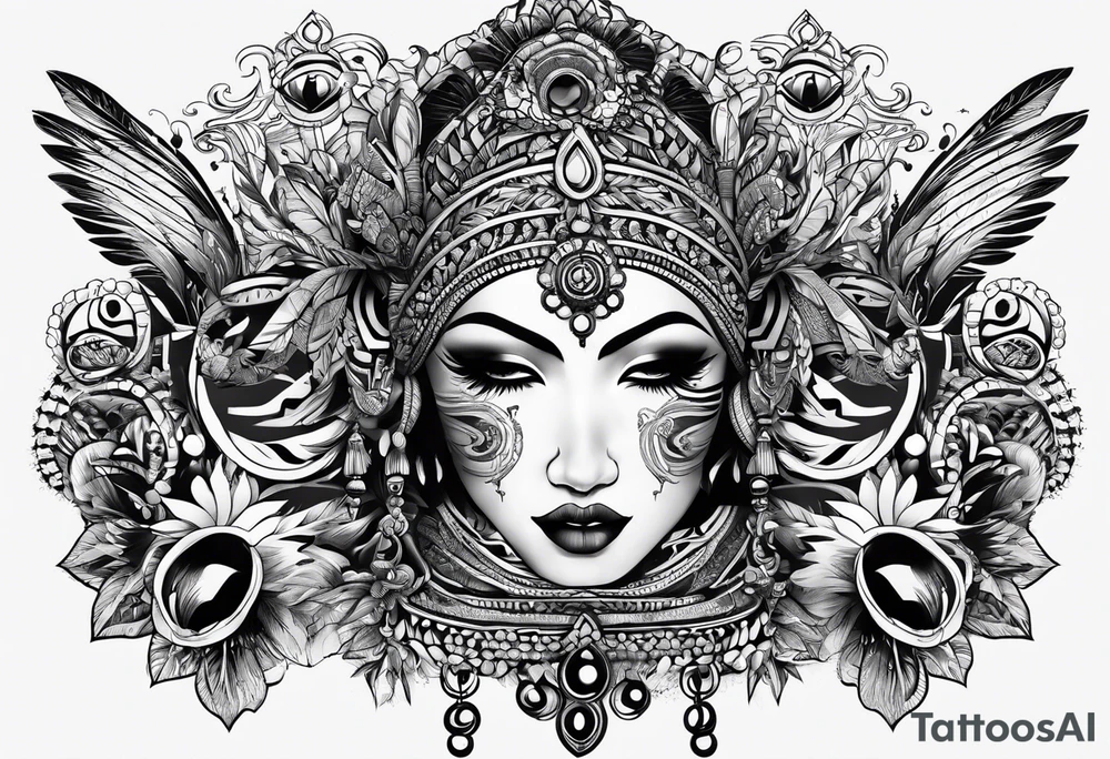 I don't hear, I don't see, I don't speak tattoo idea