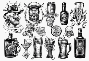 Bartender tattoo idea