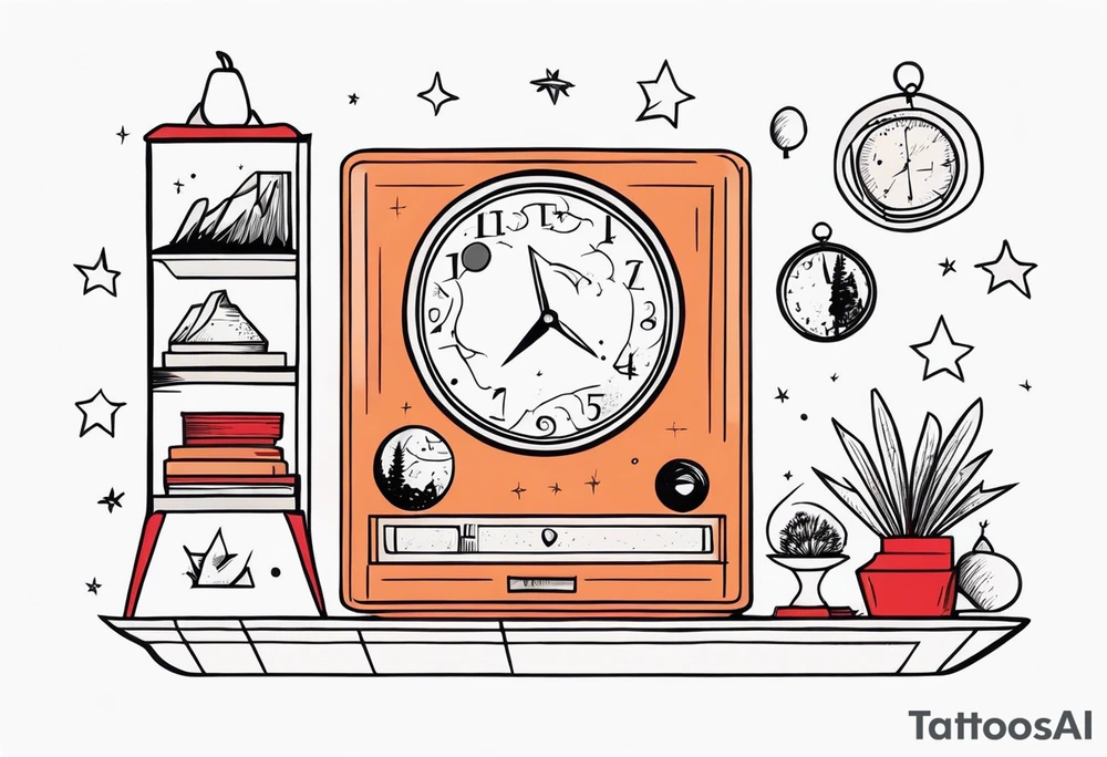 the twilight zone. vintage. cute tattoo idea