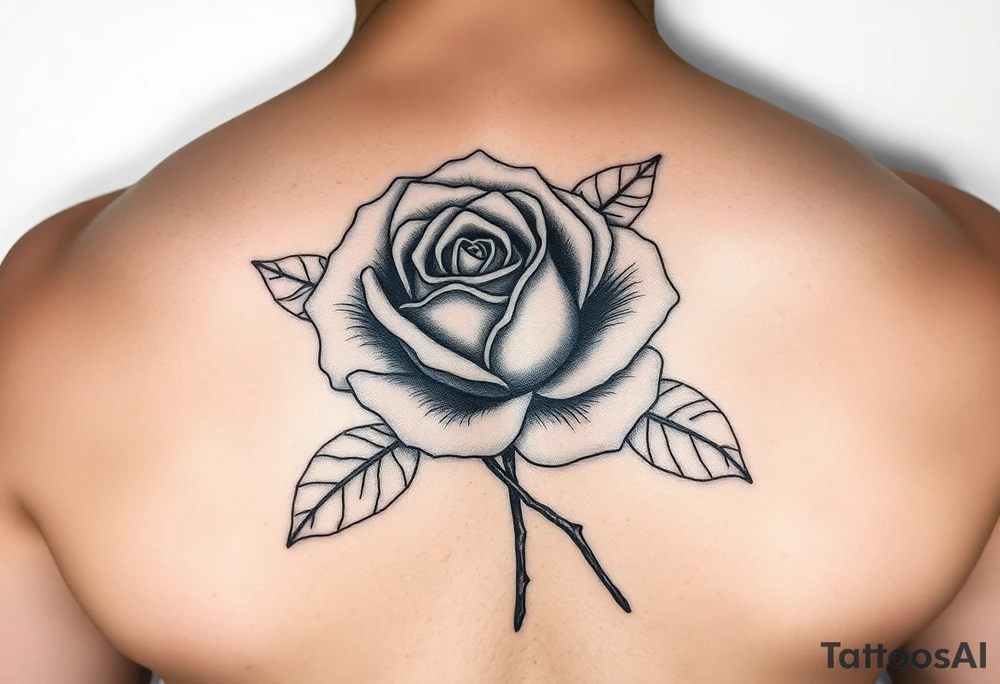 Rose tattoo idea