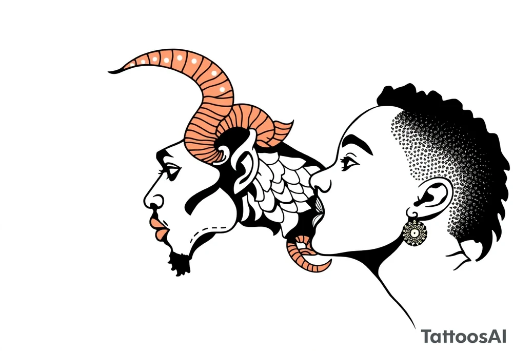 Ekua Mansah, Aries, Sekondi tattoo idea