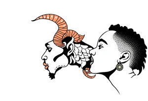 Ekua Mansah, Aries, Sekondi tattoo idea