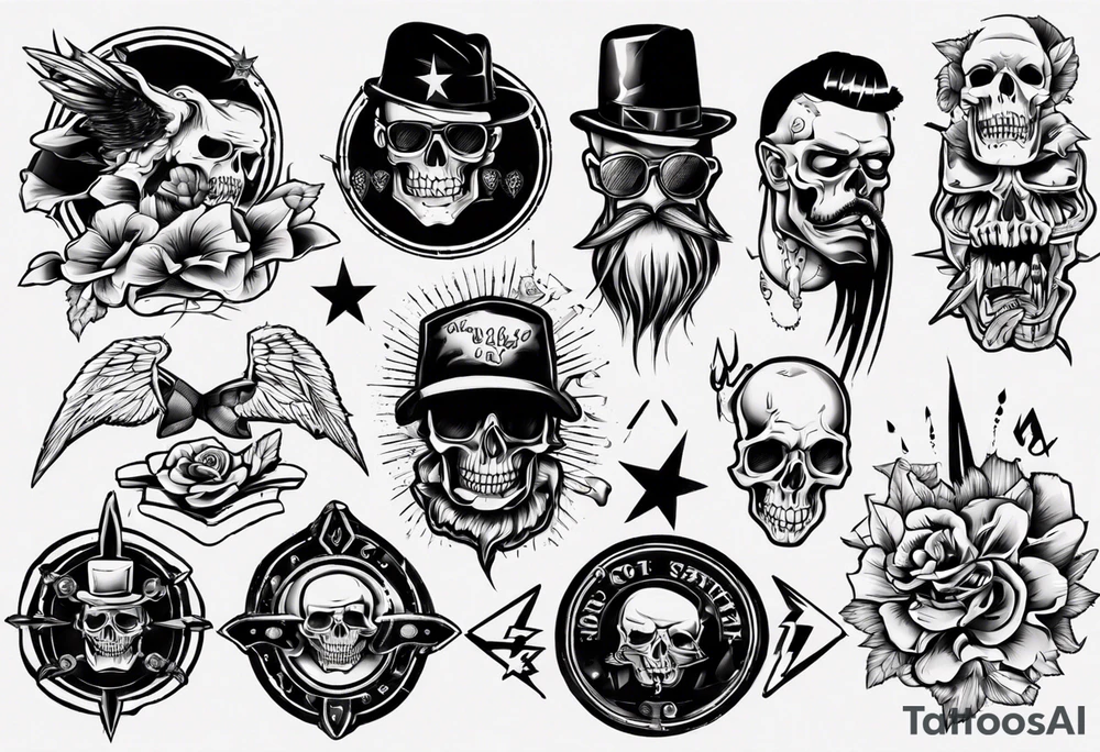 gangsta tattoo idea