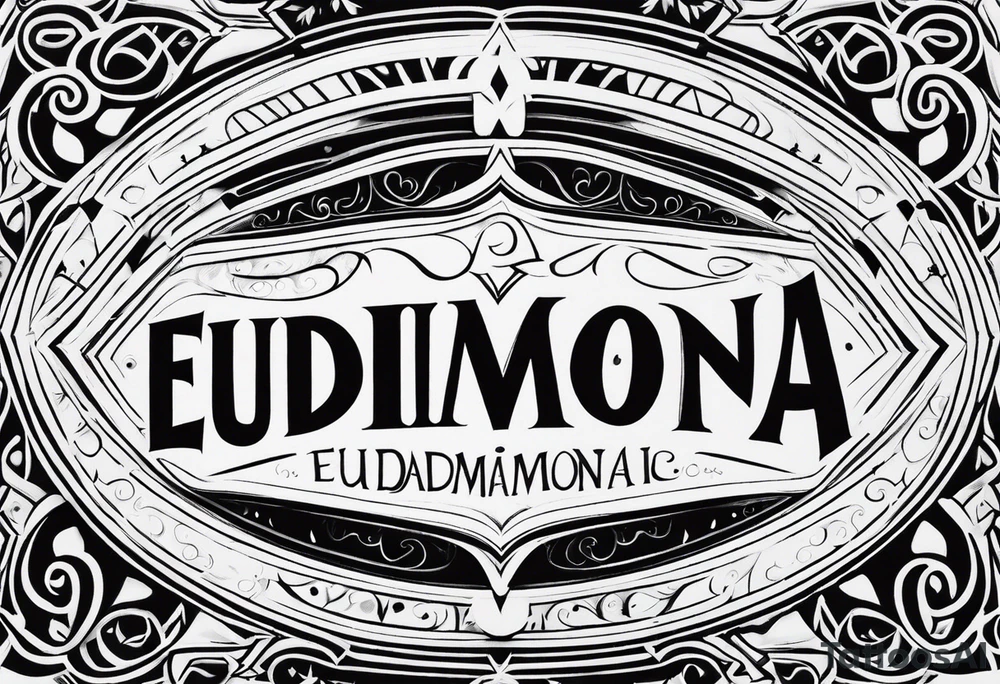 Eudiamonia tattoo idea