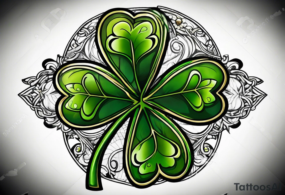 Shamrock tattoo idea