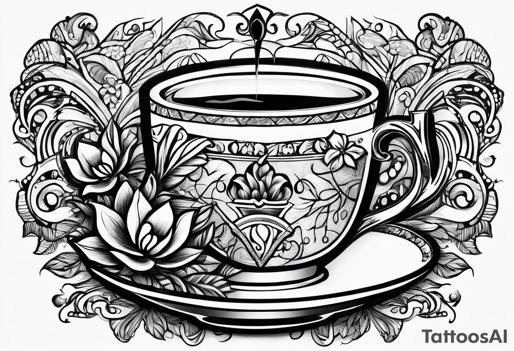 Gulfside coffee brew tattoo idea