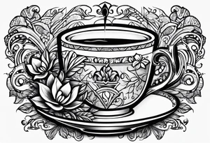 Gulfside coffee brew tattoo idea
