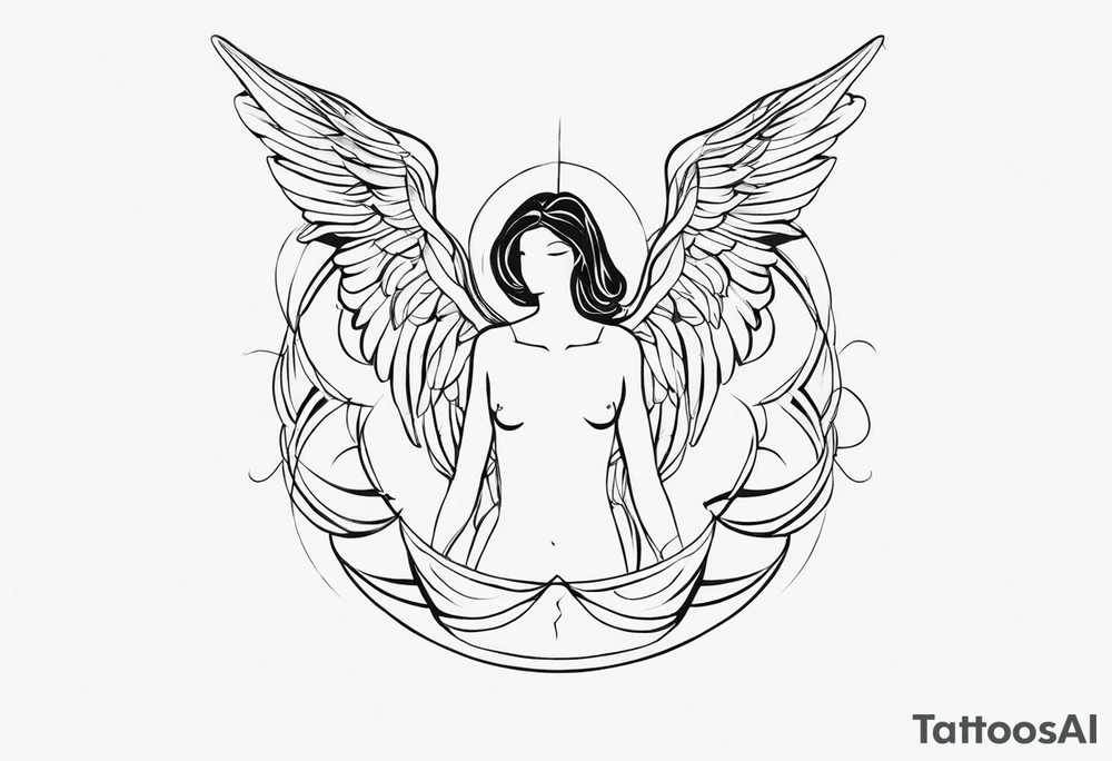angels tattoo idea