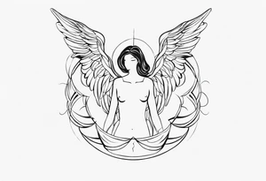 angels tattoo idea