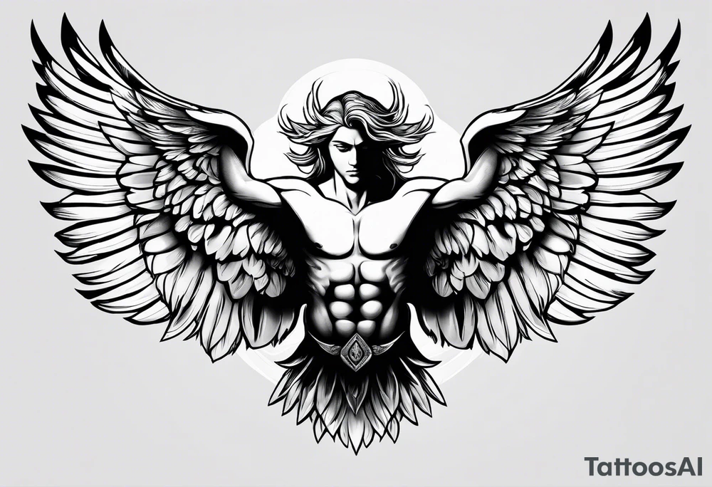 icarus tattoo tattoo idea