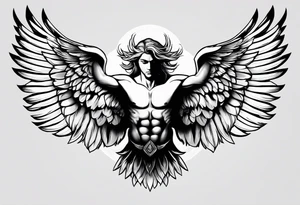 icarus tattoo tattoo idea