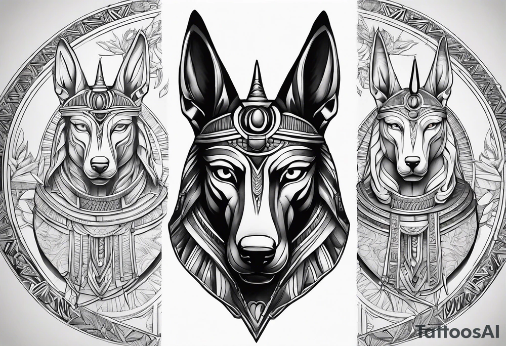 Anubis tattoo idea