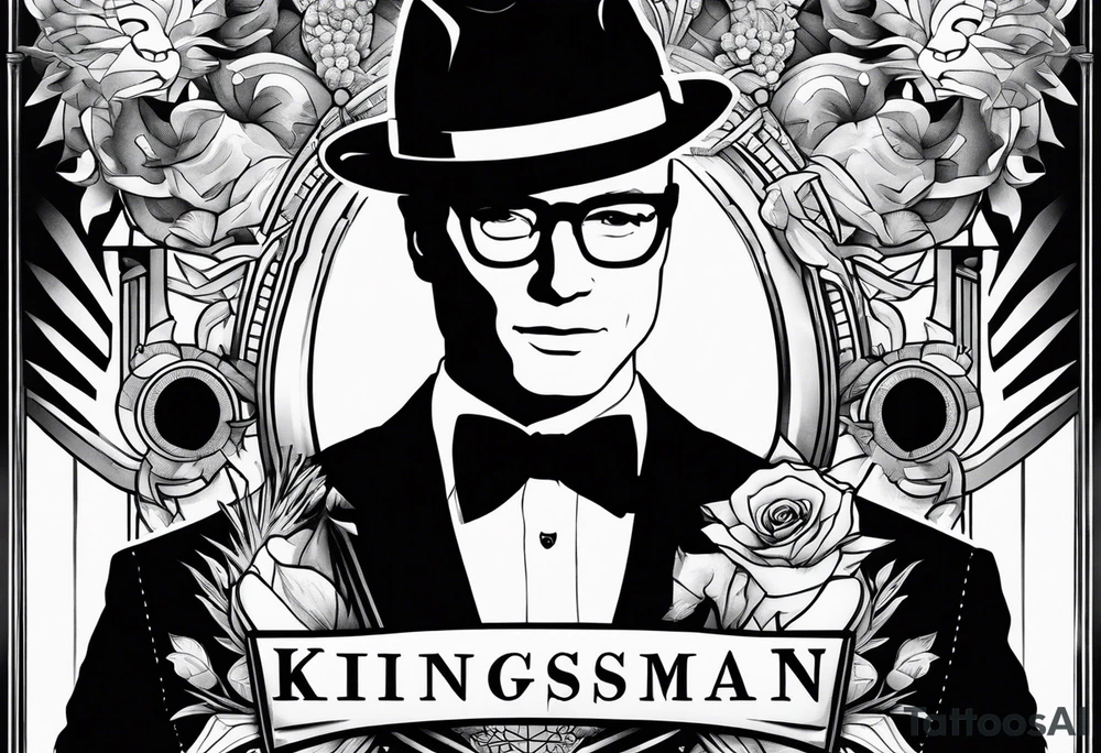 Logo de la pelicula kingsman tattoo idea
