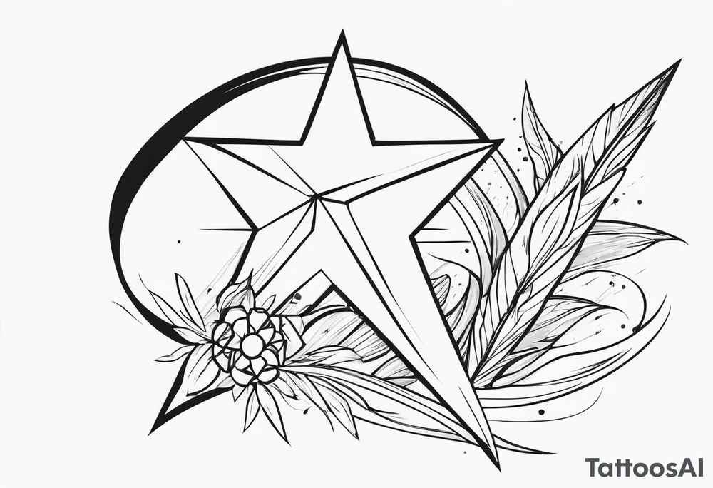 Morning star whip, weapon tattoo idea