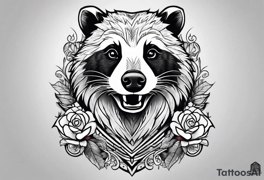 Mc Badger tattoo idea