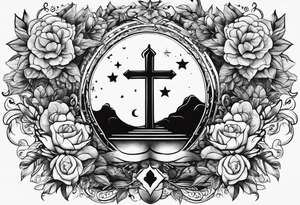 wisdom growth forgiveness loyalty enlightenment love respect tattoo idea