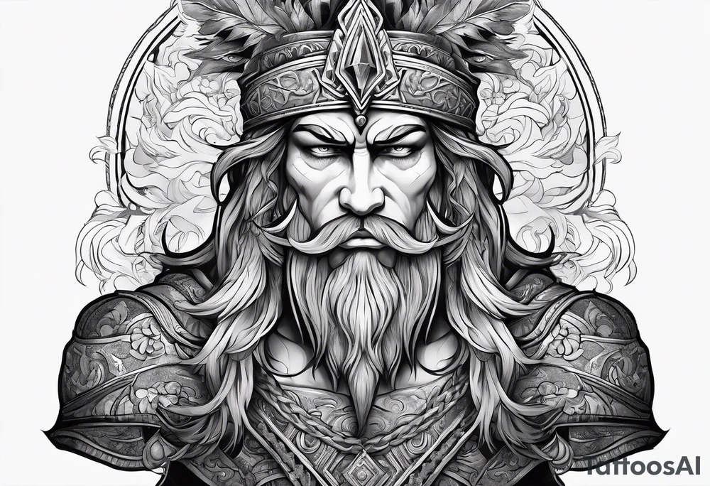full body strong mythical giant with one eye tattoo idea full body strong mythical giant with one eye tattoo idea