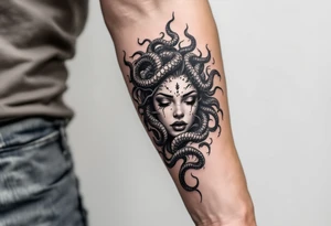 lady medusa tattoo tattoo idea