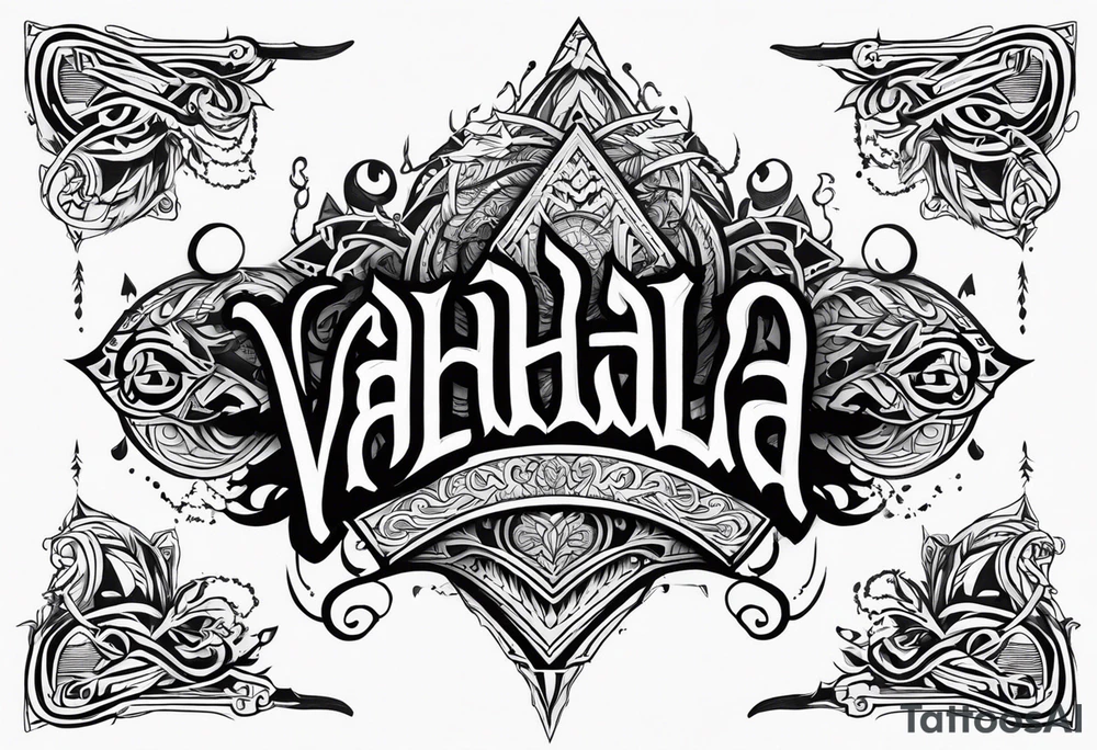Valhalla tattoo idea