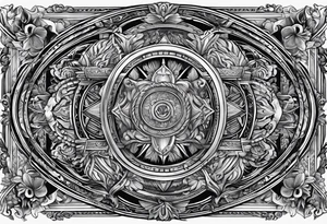 Bergbau, Bergmann, Nadelwald, tattoo idea