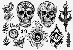 huellas tattoo idea