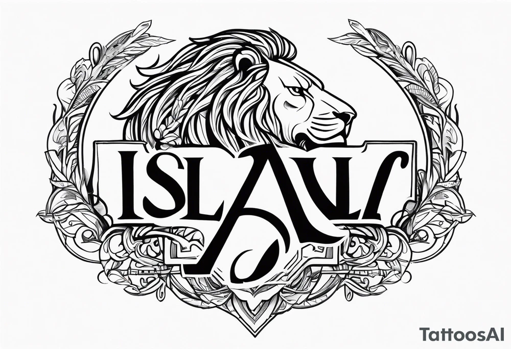 Valhalla lion tattoo idea