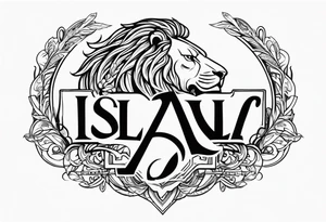 Valhalla lion tattoo idea