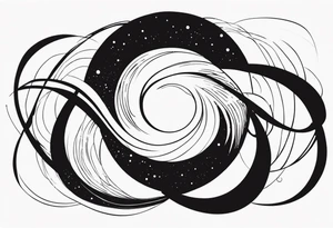 Universe, infinity, soul, 2012, tidal wave tattoo idea