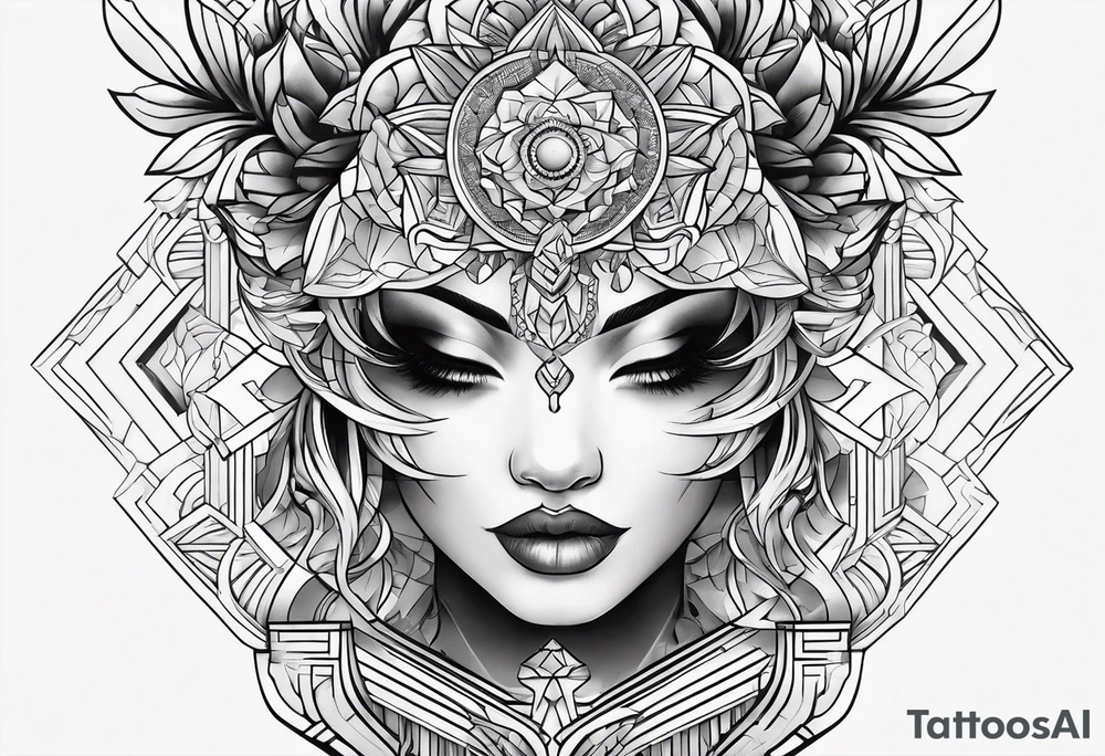 powerful, tattoo idea