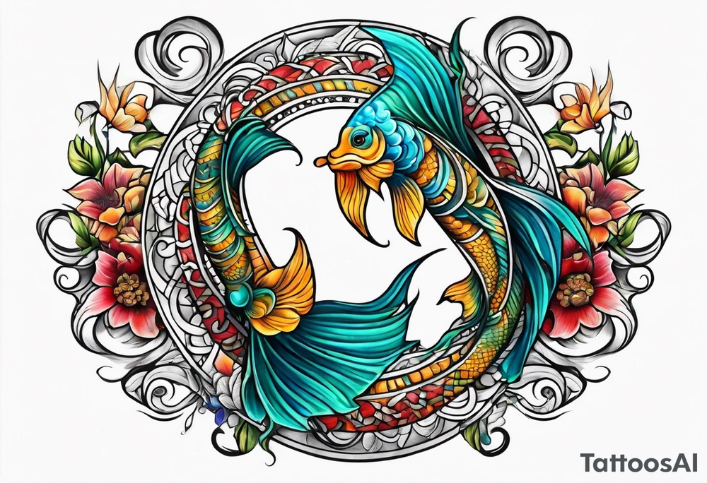Pisces tattoo idea