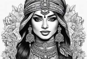 Navi Ranj tattoo idea