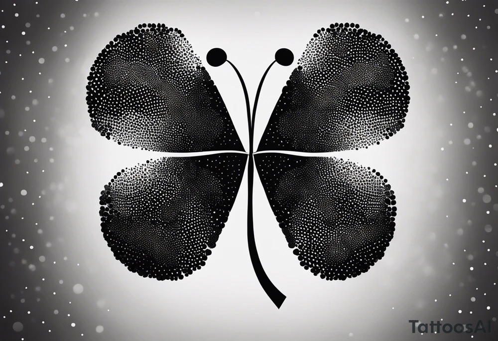 Four leaf clover tattoo idea