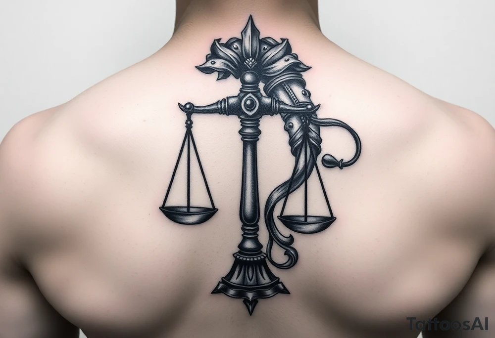 Leonardo, libra, música electrónica tattoo idea