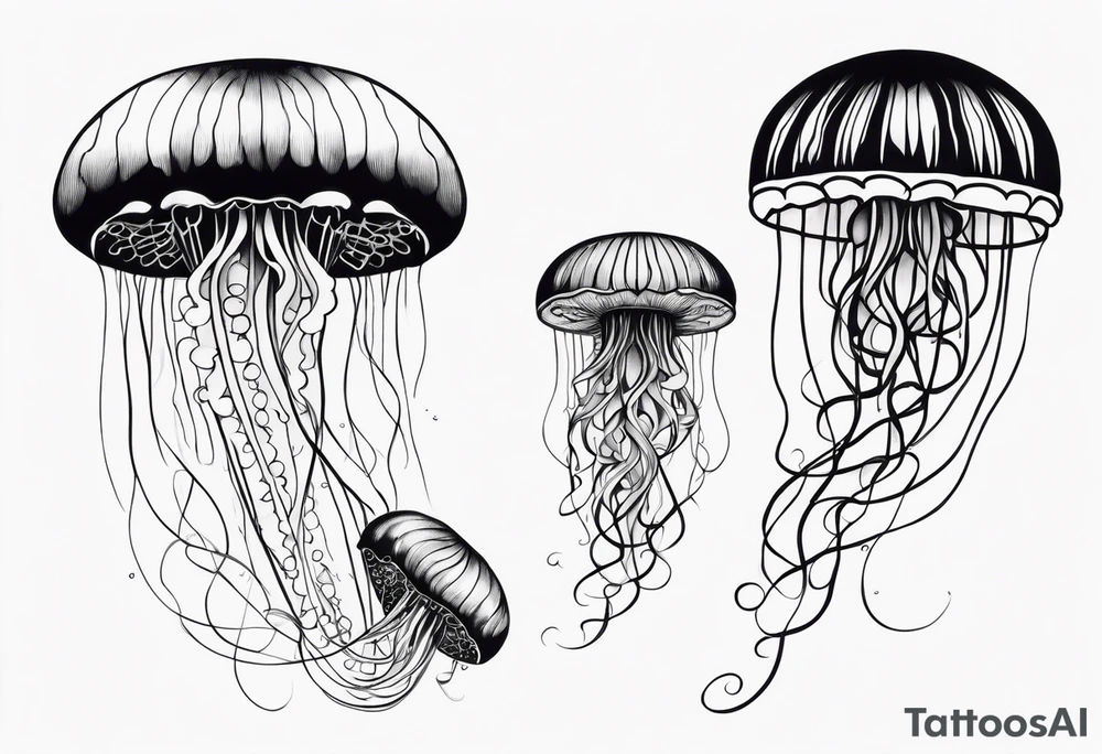 Jellyfish tattoo idea