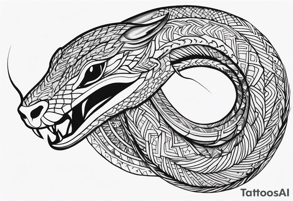 Copperhead tattoo idea
