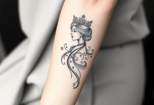 Written the empress tattoo idea
