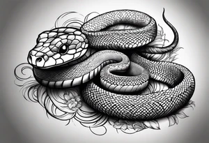Snakes tattoo idea
