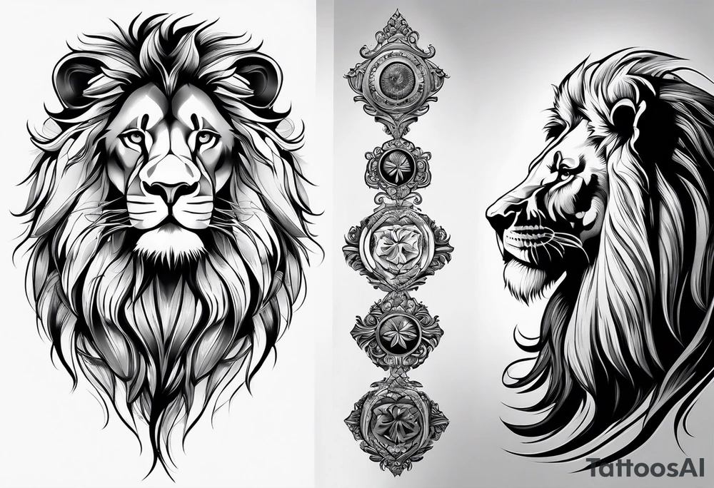 lion tattoo idea