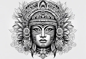 sleeve. Aztec tattoo idea