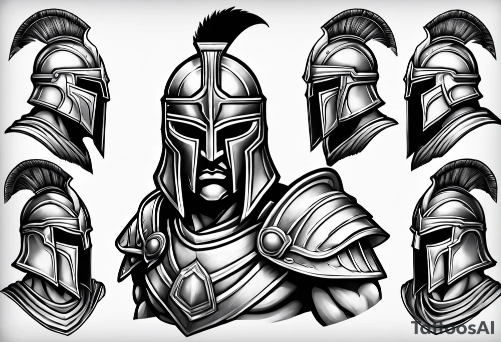 Spartan tattoo idea