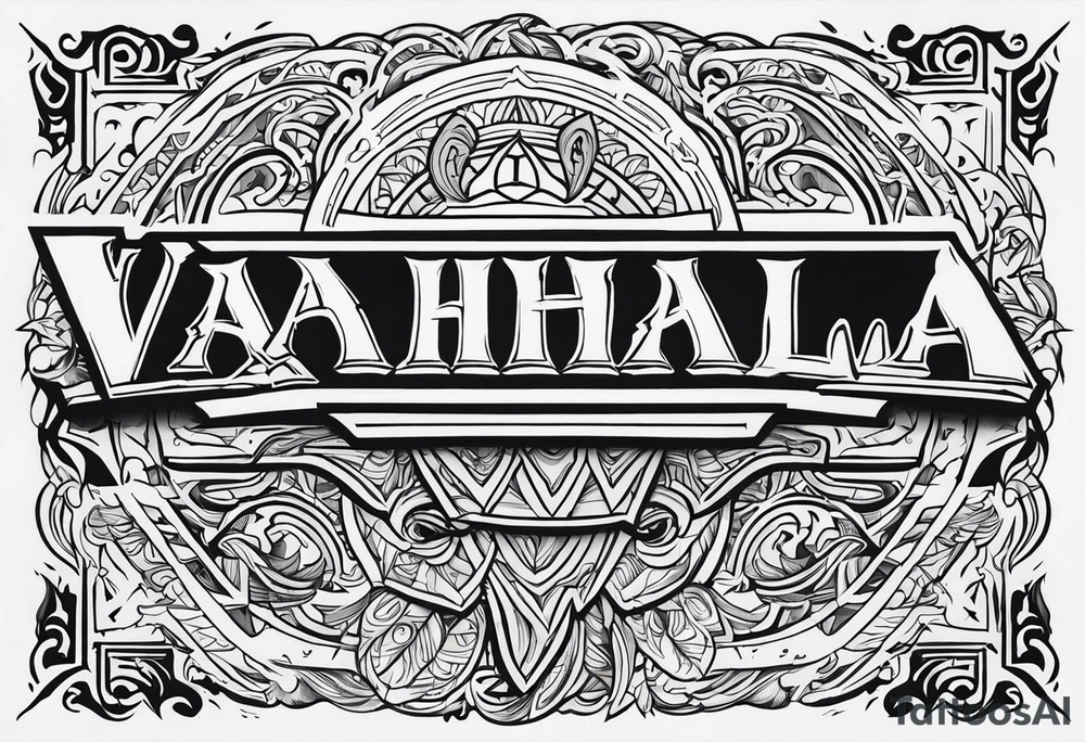 Valhalla tattoo idea