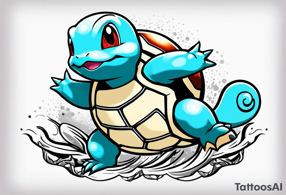 Squirtle tattoo idea