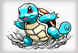 Squirtle tattoo idea