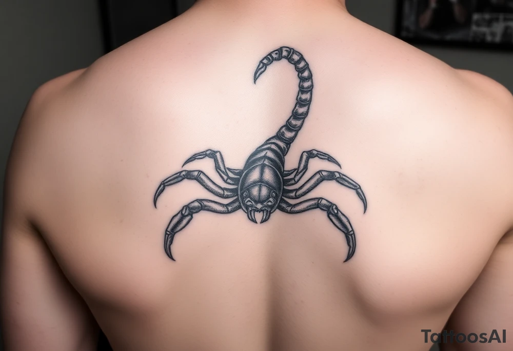 A mysterious scorpion tattoo idea